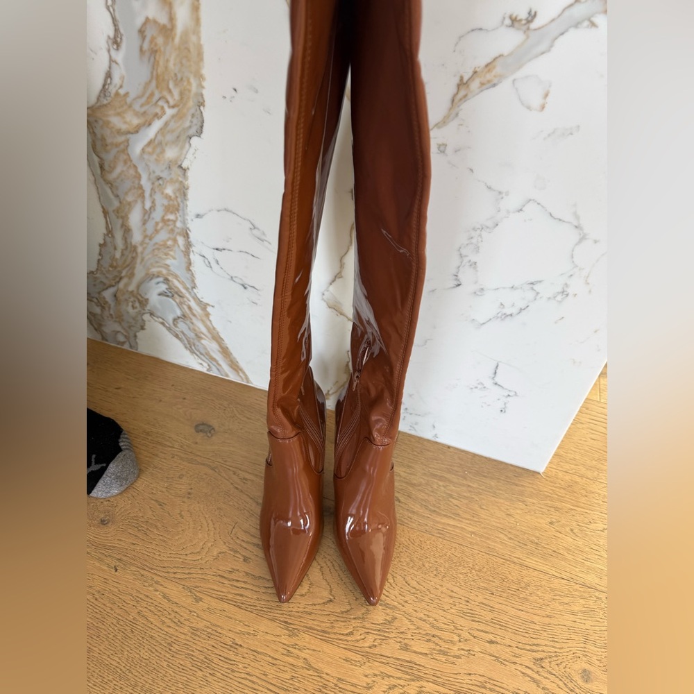 Brown Women's Knee-High Boots